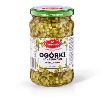Urb.Ogórki kons. kostka 340 g 3175d7db16fd4512ea267c0b2b737acd