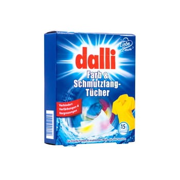 Dalli chusteczki do prania 15szt 3b1e95d315a285ae0453b5078a95f593