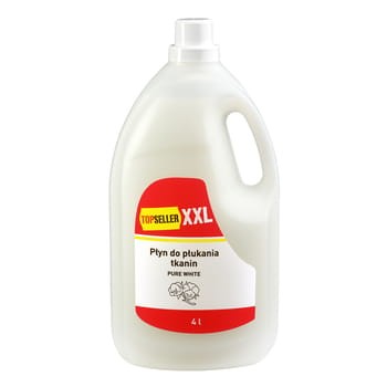 Topseller xxl płyn do płukania pure white 4 l b3da58e6c5413da65e442d661562c68c