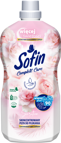 Sofin complete care &amp; sensitive skoncentrowany płyn do płukania tkanin 1,8l