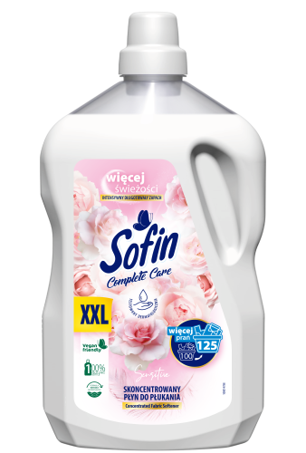 Sofin complete care &amp; sensitive skoncentrowany płyn do płukania tkanin 2,5l
