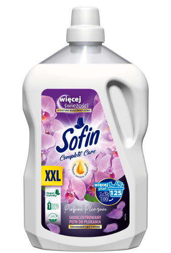 Sofin complete care &amp; freshness perfume pleasure skoncentrowany płyn do płukania tkanin 2,5l