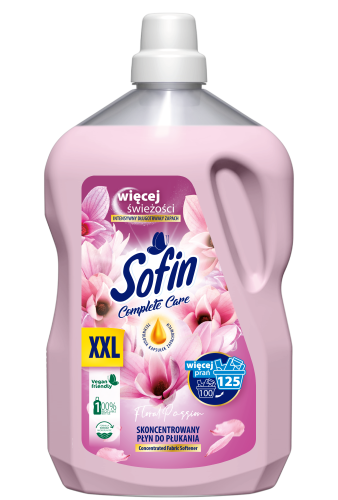 Sofin complete care &amp; freshness floral passion skoncentrowany płyn do płukania tkanin 2,5l
