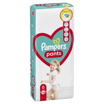 Pampers pants pieluchomajtki rozmiar 6 14-19 kg 48 szt. 5faf71e0536761f89b9662d3d58d369a