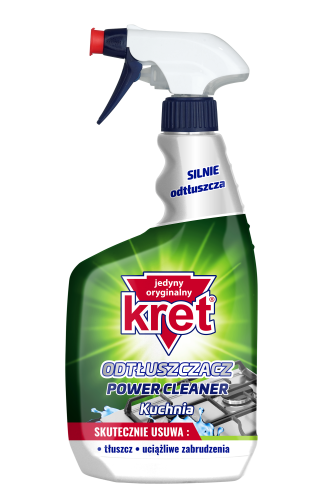Kret power cleaner odtłuszczacz kuchnia 620ml