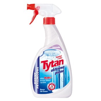 Płyn do mycia i dezynfekcji kabin prysznicowych tytan lawendowy 500 g f5c1d02f971957761d017b33016a808e
