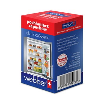 Webber pochłaniacz zapachów do lodówek p2 403b279fc56b3590e560382ced71b73e