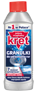 Kret granulki do udrożniania rur 280 g