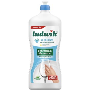 Ludwik balsam do mycia naczyń 1,35 kg - aloesowy 57e1025fe8e8aa5af05e225a039f9e18