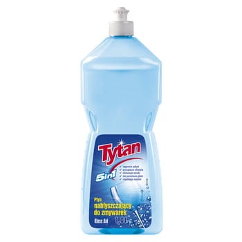 Płyn nabłyszczający do zmywarek tytan 5w1 1 l 34255988c22af84e49ad6c7e5ec0e292