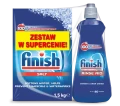 Finish zestaw płyn nabłyszczający 400ml+sól 1,5kg