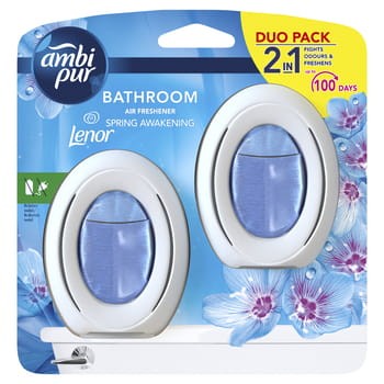 Ambi pur lenor spring awakening odświeżacz powietrza do łazienki 2x7,5 ml 1841b0a59e3471de29d1b0e4f5ebc0a5