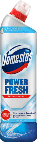 Domestos power fresh żel czyszczący do toalet ocean fresh 700ml