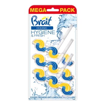 Kostka wc brait oceanic 2-fazowa 3x 135 g e101057323d647d74e83105bfebc67a3
