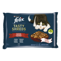 Felix tasty shreds wołowina kurczak (4x80g)