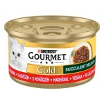 Gourmet gold succulent delights z wołowiną 85 g