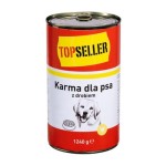 TOPSELLER Karma dla psa z drobiem 1,24 kg