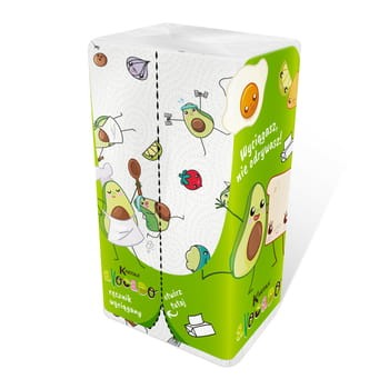 Kartika ręcznik papierowy zz avocado decor pakiet 150 list 2-warstwowy 3812922d356425543b5ec340a8c6c880