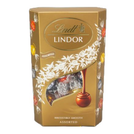 Lindt lindor assorted cornet 337 g Lindt lindor assorted cornet 337g