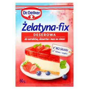 Dr. oetker żelatyna-fix deserowa 60 g 6a84509c2ce9809896b6205ee30adcf3