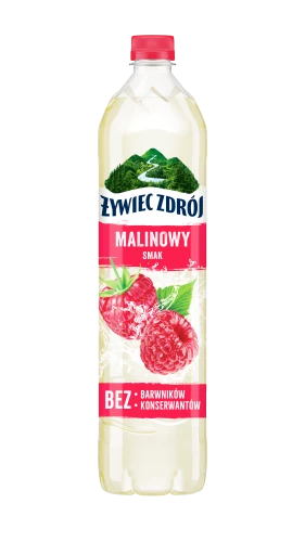 Żywiec zdrój z nutą maliny 1,2 l