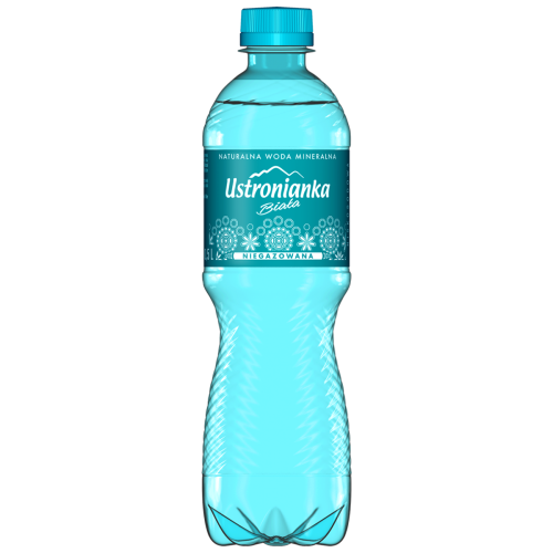 Ustronianka biała naturalna woda mineralna niegazowana 0,5l