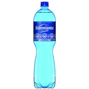 Ustronianka biała woda mineralna gazowana 1,5 l