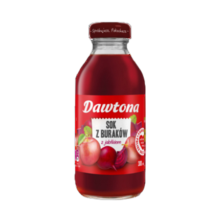 Sok z buraków z jabłkiem 300 ml dawtona Sok z buraków z jabłkiem 300ml dawtona