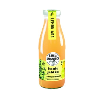 Letnie jabłko z cytryną i tymiankiem 500 ml bracia sadownicy 87ced772f8fcbd96fcb71c84ade0225e