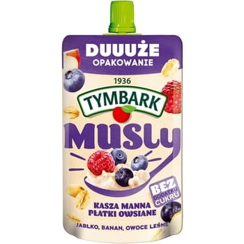 Tymbark musly kasza manna płatki owsiane owoce leśne 170 g e123f3131087ea434fe93c6283e19b91