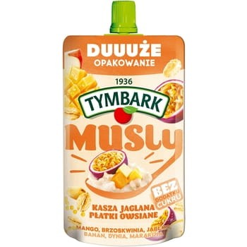 Tymbark musly kasza jaglana płatki owsiane mango marakuja 170 g 4eefffbc26403306bc6272c4b7f3073e