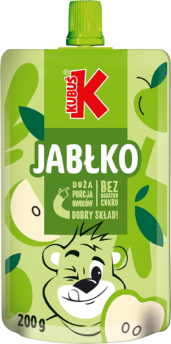 Kubuś mus jabłko 200g