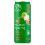 Quality food woda kokosowa z guaraną i magnezem 320 ml