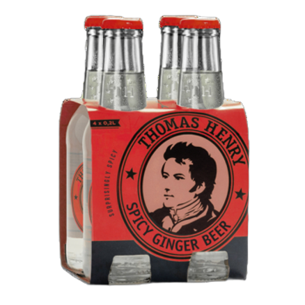 Thomas henry spicy ginger beer 4x200 ml Thomas henry spicy ginger beer 4x200 ml