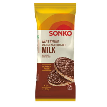 Sonko. milk - wafle ryżowe w czekoladzie mlecznej 65 g. 63b917de271dee68d305075cbfe818db