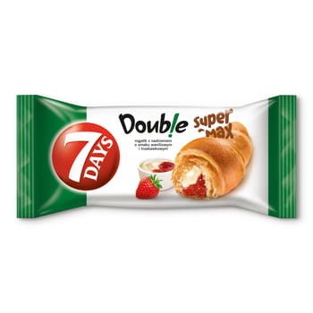 7 days rogal 110g max double wanilia / truskawka 9d6378046cc5a890031754a12d7cd25d