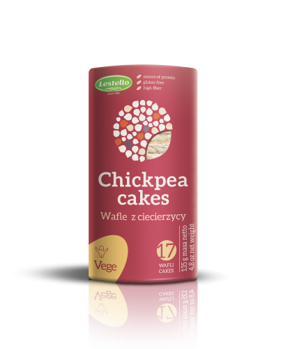Lestello wafle z ciecierzycy 135g