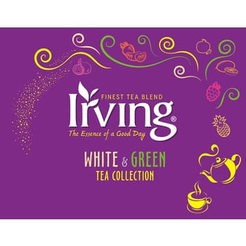 Irving kolekcja 6 herbat białych i zielonych 30 torebek 45 g (30x1,5 g) 269d7cf837a076f1a189089352691327