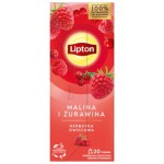 Lipton fruit malina i żurawina 20 tb