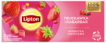Lipton fruit truskawka i rabarbar 20 tb