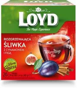 Loyd herbatka rozgrzewająca śliwka & cynamon (20 x 2 g)