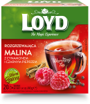 Loyd herbatka rozgrzewająca malina z cynamonem (20x2 g)