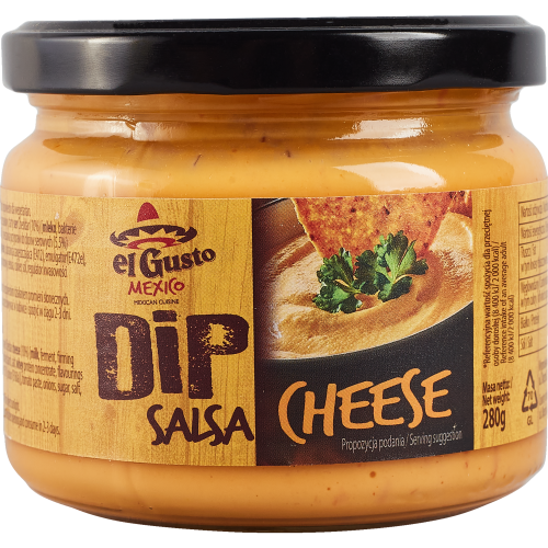 Dip cheese 280 g el gusto mexico Dip cheese 280g el gusto mexico