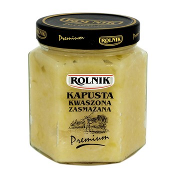 Kapusta kwaszona zasmażana 530 g rolnik Kapusta kwaszona zasmażana 530 g rolnik