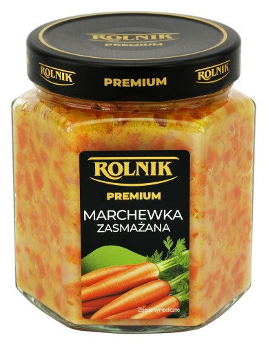 Marchewka zasmażana 520 g rolnik Marchewka zasmażana 520 g rolnik