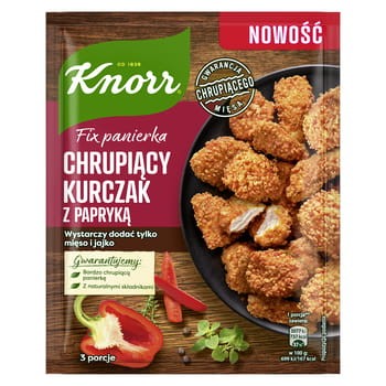 Fix panierka chrupiący kurczak z papryką 70 g 298fdd318b9507671df54bab4f638373