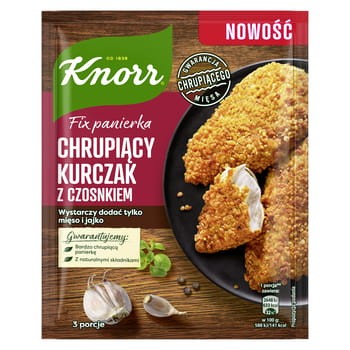 Fix panierka chrupiący kurczak z czosnkiem 70 g f7cffe0f97e48ca57b454a4bed569e69