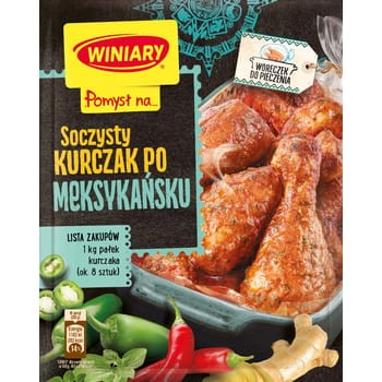 Winiary pomysł na... soczysty kurczak po meksykańsku 38 g 7886cc7d13ad51011e2d9b0d96a9cc3d