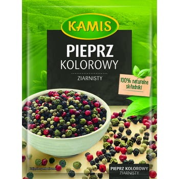 Kamis pieprz kolorowy ziarnisty 12 g 3b55cedbf954a7333aa01a4ef0a1bbdb