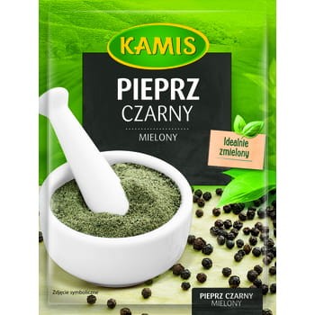 Kamis pieprz czarny mielony 16 g 95e0ae9d4e58a8ba6ab24b21f1c23b12